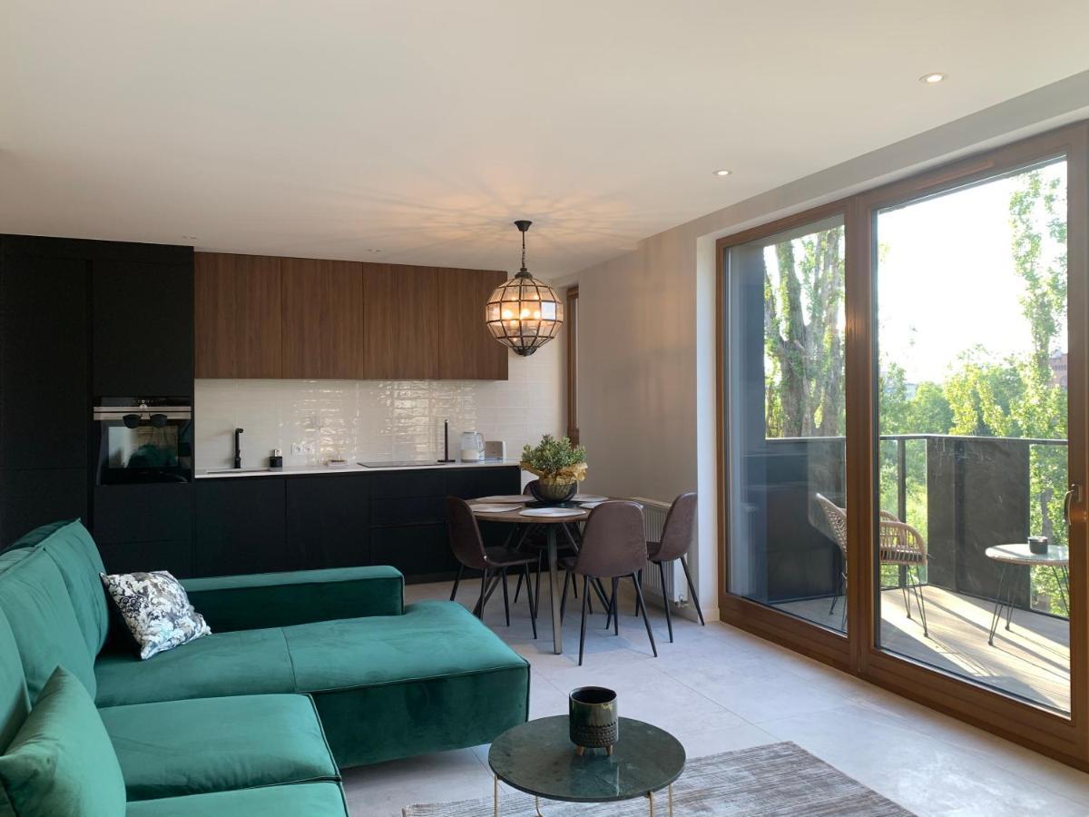 Baltic Riviera Apartments - Garden Sanctuary Retreat Gdańsk Exteriör bild