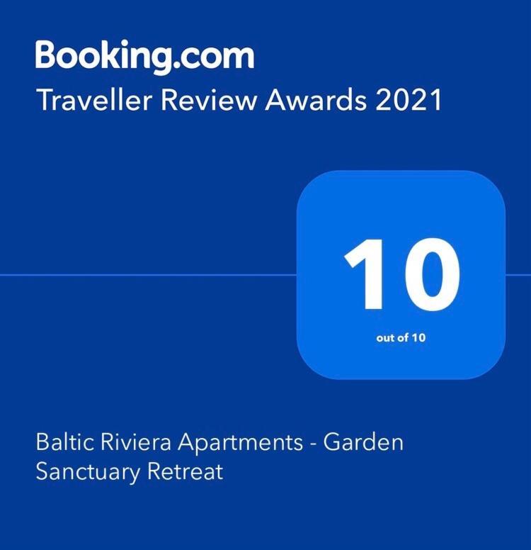 Baltic Riviera Apartments - Garden Sanctuary Retreat Gdańsk Exteriör bild